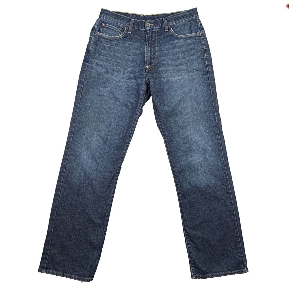 Vintage Lucky Brand by Gene Montesano Men's 32x32 Jeans Y2K Straight Leg Denim